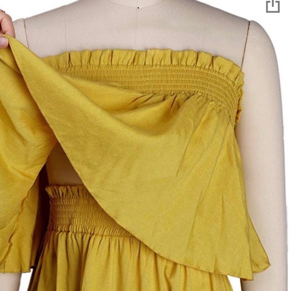 Two Piece Beach Dress - Picture 2 of 3